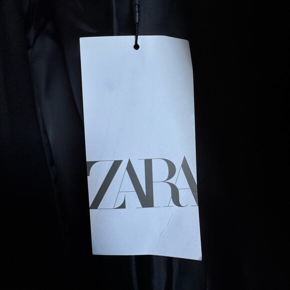 NWT ZARA Oversized Double Breasted Blazer - Picture 5 of 10